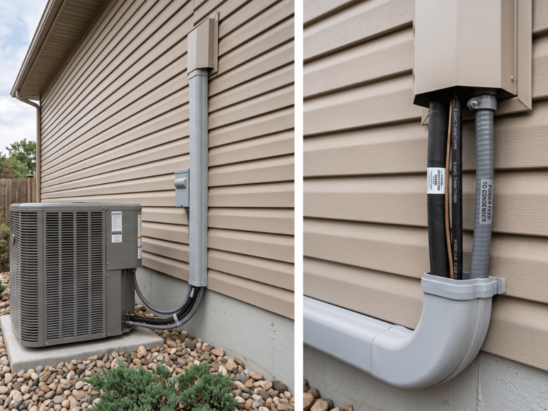 HVAC — air handler tie-in