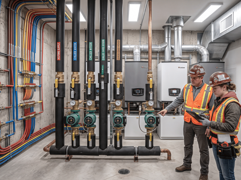 Mechanical Contractor — mechanical room