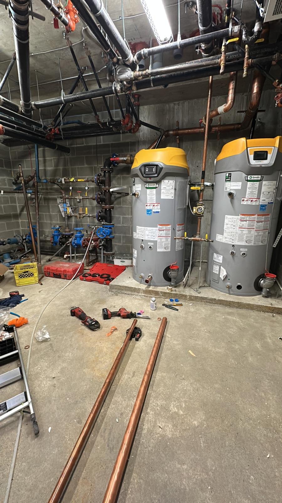Certified gas line fitting and piping