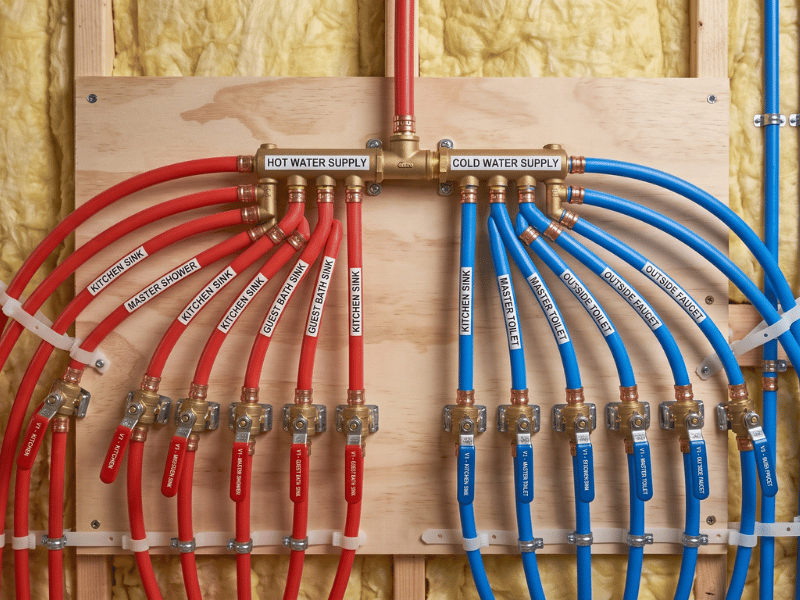 Plumbing — drain and vent stack
